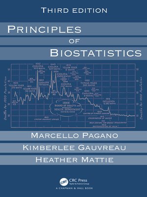 cover image of Principles of Biostatistics
